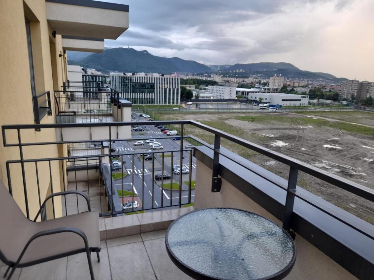 Luxury Panorama Apartament,Coresi Brassó Kültér fotó