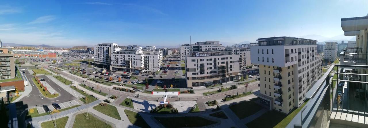 Luxury Panorama Apartament,Coresi Brassó Kültér fotó